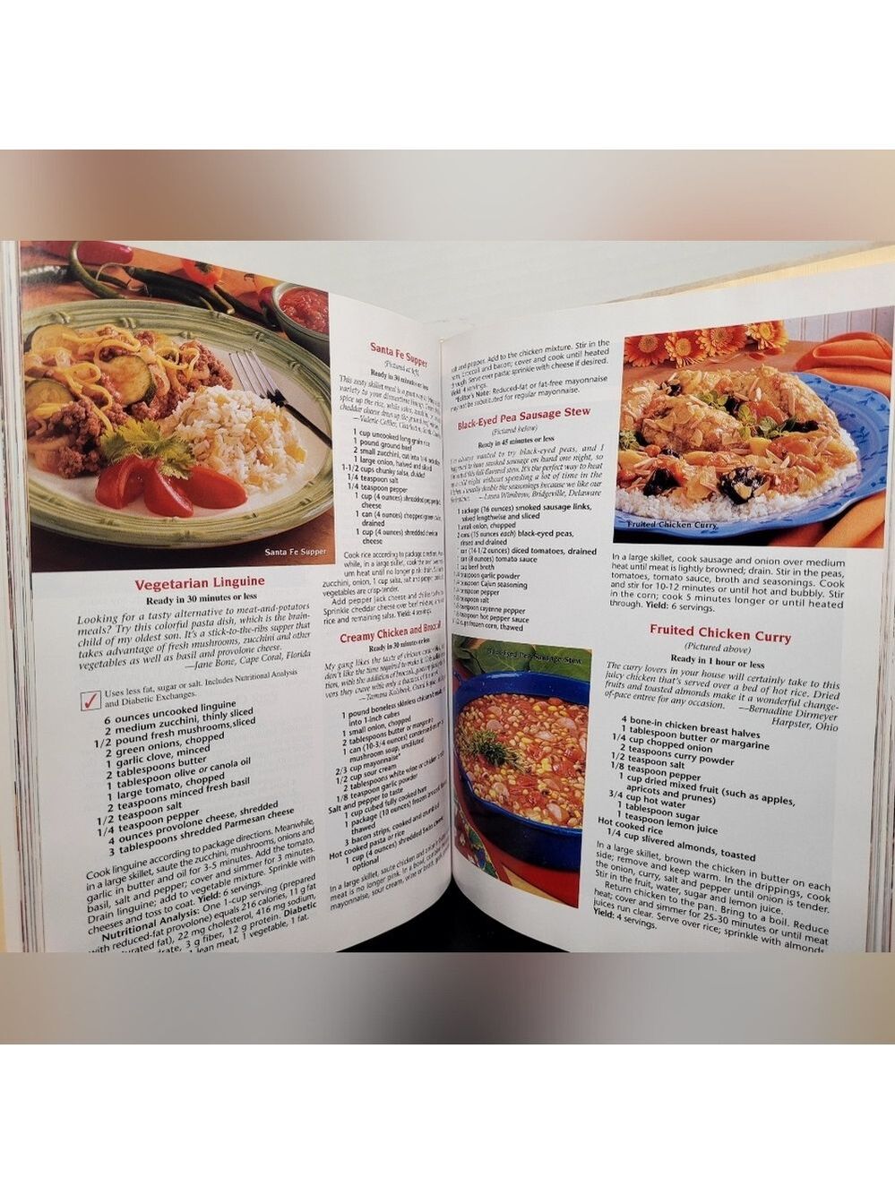 2003 Taste Of Home's Quick Cooking Annual Recipes Hardcover Cookbook - Picture 10 of 11